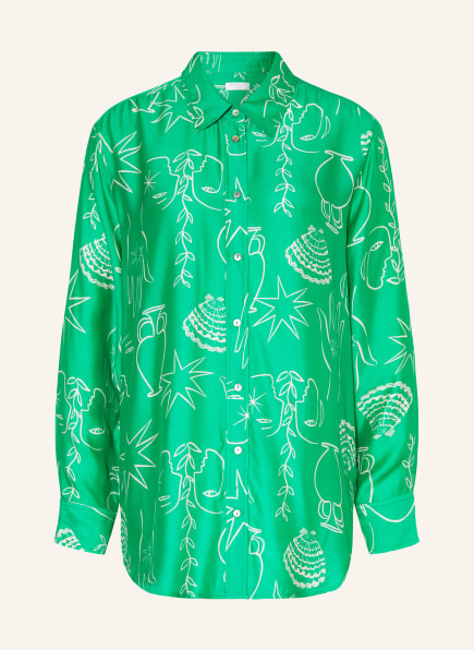 SEAFOLLY Shirt blouse ATLANTIS with silk