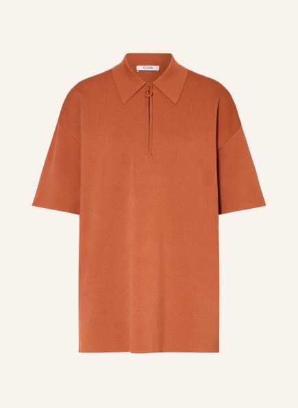 COS Knitted polo shirt