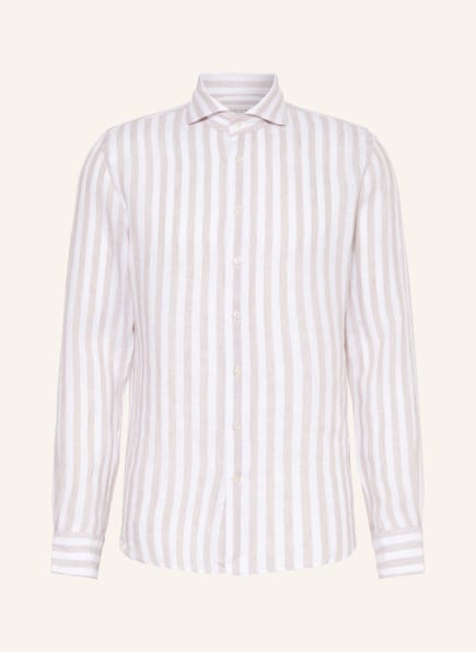 PROFUOMO Alexander Wang shirred stripe-print longline shirt
