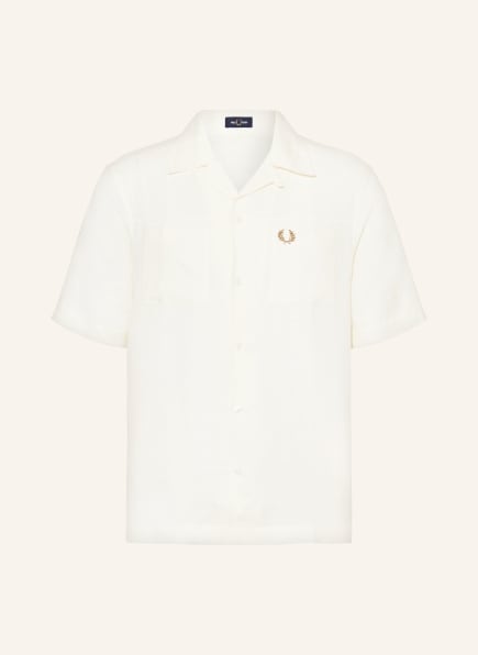 FRED PERRY Resort shirt comfort fit in linen
