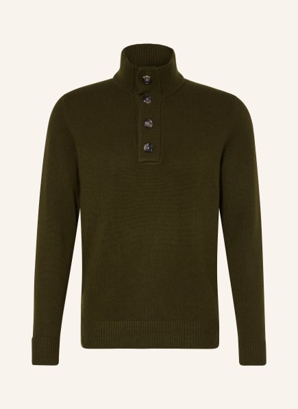 STROKESMAN'S Cashmere half-zip sweater