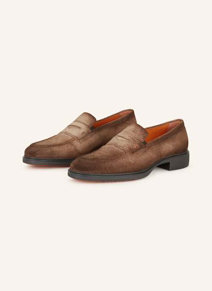 Santoni Penny loafers