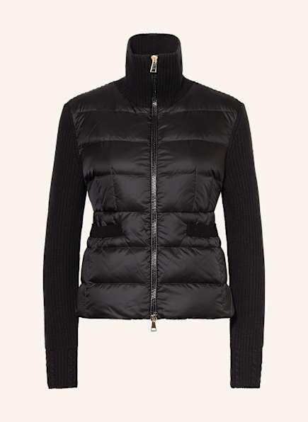 MONCLER Daunenjacke im Materialmix