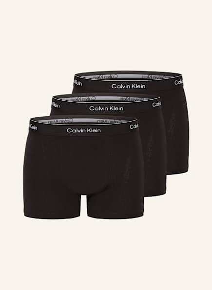 Calvin Klein 3er-Pack Boxershorts ICON COTTON Relaxed Fit