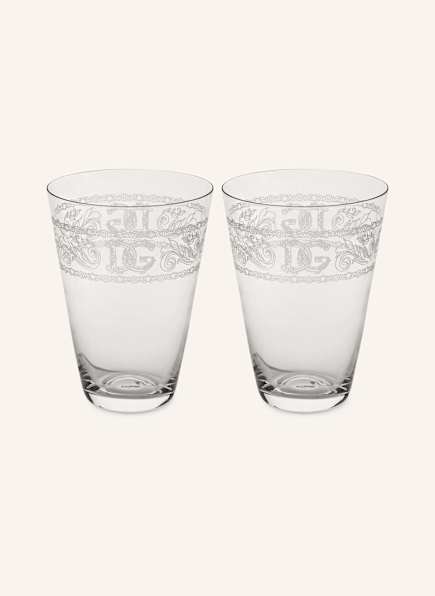 DOLCE & GABBANA CASA Set of 2 drinking glasses