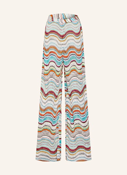 MISSONI Knit trousers with glitter thread