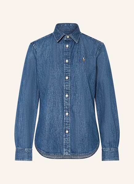 POLO RALPH LAUREN Hemdbluse in Jeansoptik