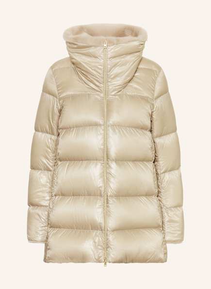 HERNO Down coat with faux fur