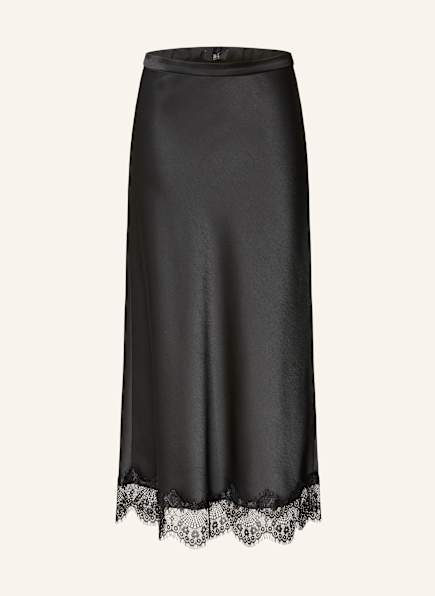 RIANI Satinrock mit Spitze