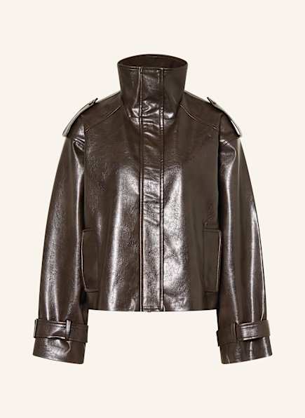 MRS & HUGS Kurtka z imitacji skóry