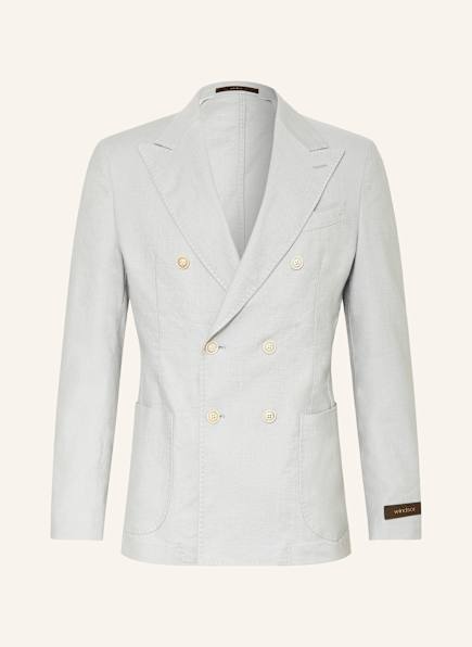 windsor. SALINO extra slim fit suit jacket with linen