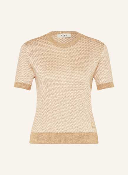 FENDI Knit shirt with silk