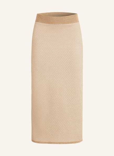 FENDI Knit skirt with silk