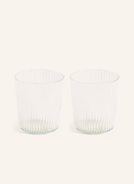 PAVEAU Set of 2 drinking glasses