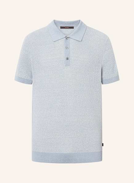 windsor. Koszulka polo z dzianiny LINDO-PR z lnem