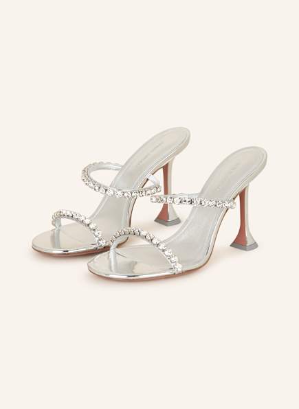 AMINA MUADDI Mules GIGI with decorative gems