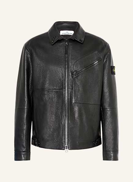 STONE ISLAND Leather jacket
