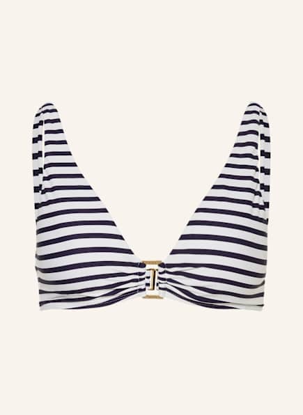 LAUREN RALPH LAUREN Bralette-Bikini-Top LUXE STRIPE