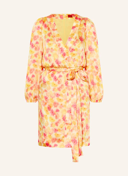 HUGO KALELI dress in wrap look