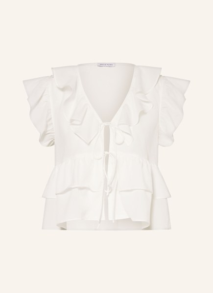 MRS & HUGS Bluse mit Volants