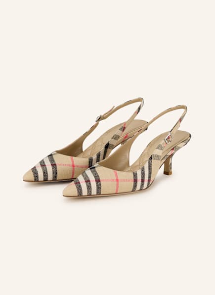 BURBERRY Slingback pumps