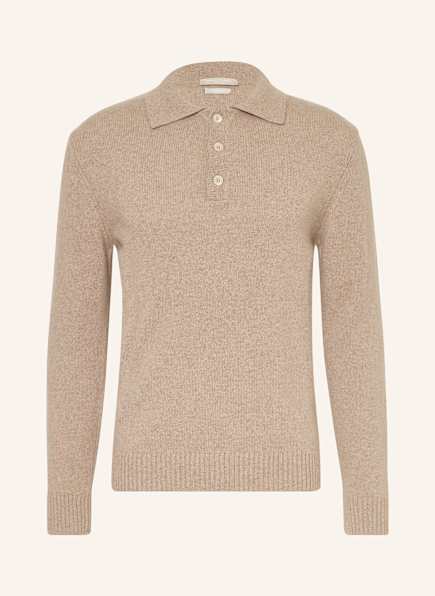 DANIELE FIESOLI Knitted polo shirt in cashmere
