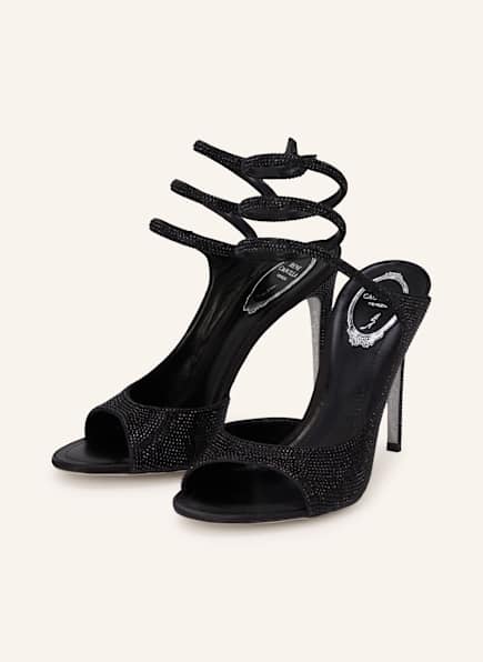 RENE CAOVILLA Slingpumps mit Schmucksteinen