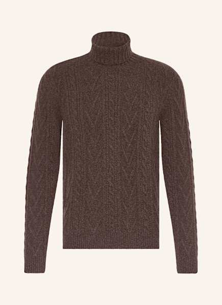FEDELI Rollkragenpullover mit Cashmere
