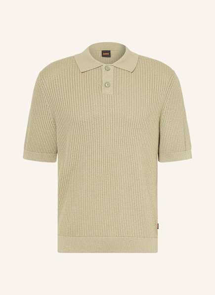 BOSS Knitted polo shirt AKOPPO Regular Fit