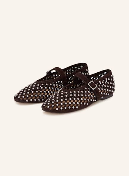 INUOVO Mary-Jane-Ballerinas mit Nieten