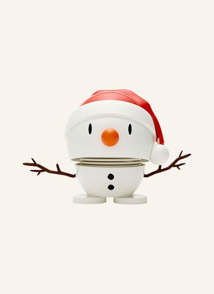 Hoptimist Dekofigur SANTA SNOWMAN S