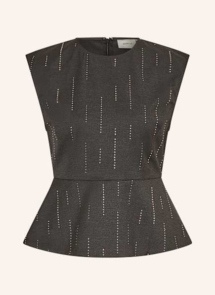 GESTUZ GZADIRA top with gemstones
