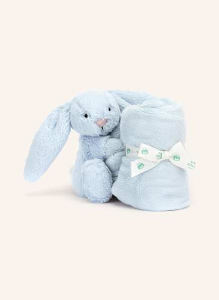 Jellycat BASHFUL BLUE BUNNY cuddle cloth