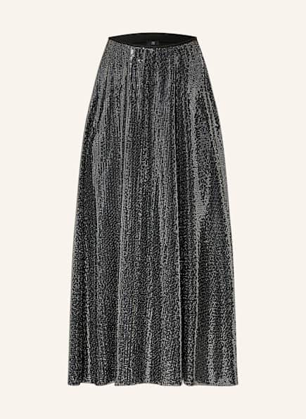 RIANI Rock mit Pailletten und Glitzergarn