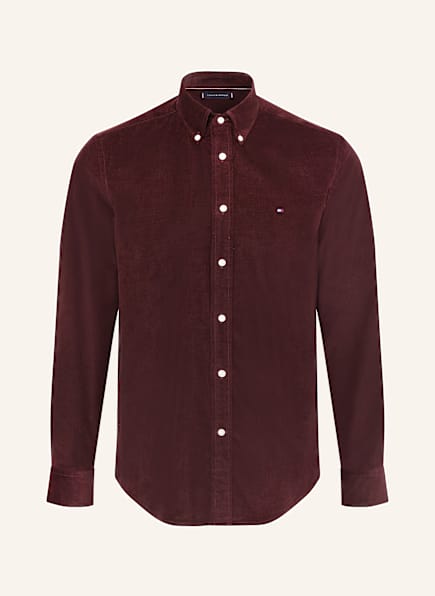 TOMMY HILFIGER Mennace co-ord t-shirt with quarter panel in white and grey mix