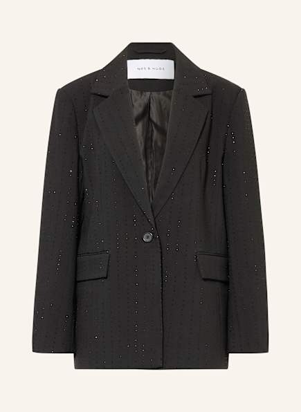 MRS & HUGS Blazer mit Schmucksteinen