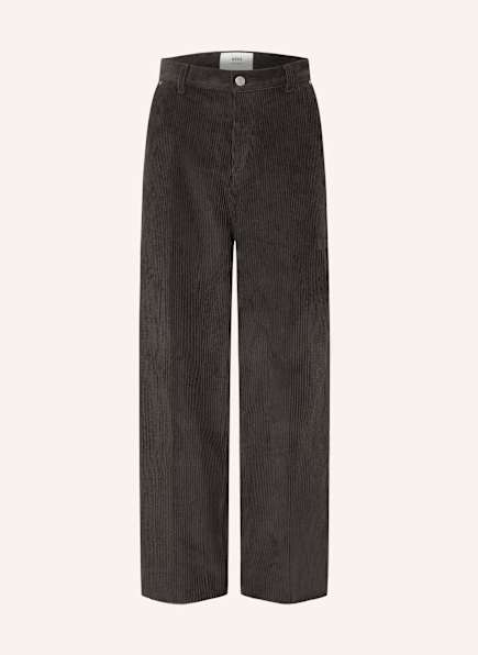 AMI PARIS Spodnie sztruksowe regular fit