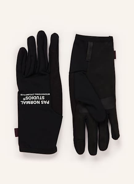 PAS NORMAL STUDIOS Fahrradhandschuhe LOGO THERMAL mit Touchscreen-Funktion