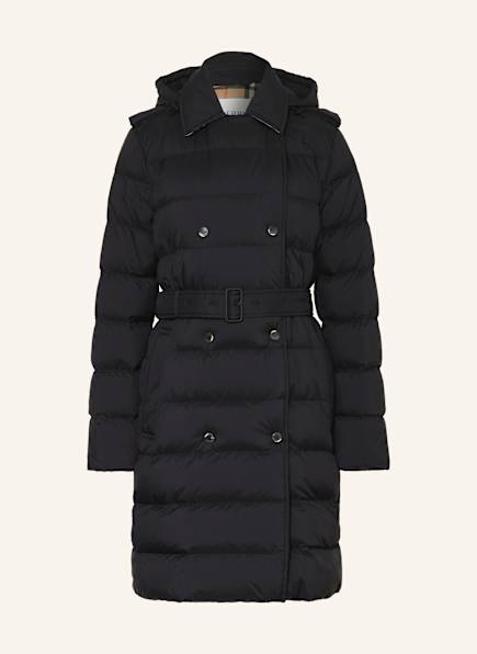 BURBERRY Daunenmantel mit abnehmbarer Kapuze