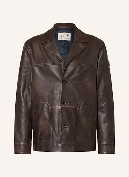 SCOTCH & SODA Leather jacket