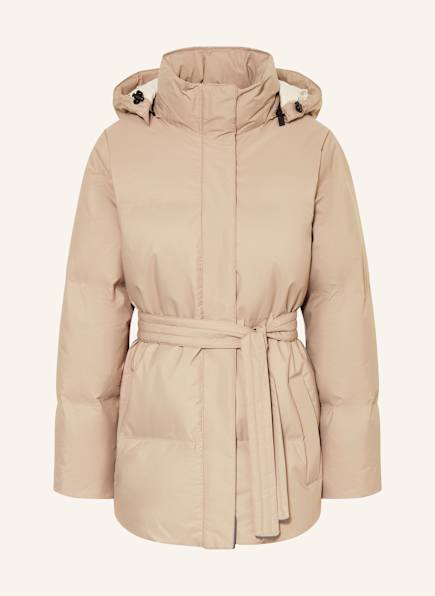 BRGN Daunenmantel NYSNE mit abnehmbarer Kapuze