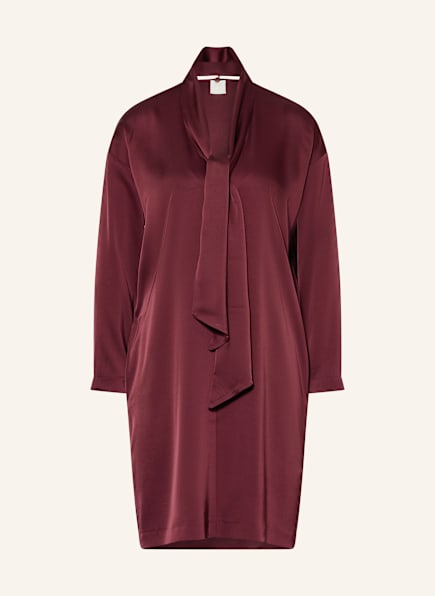 MARELLA Satinkleid mit abnehmbarer Schluppe