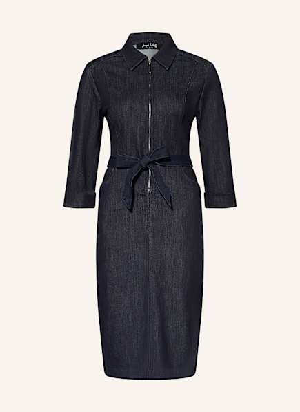 Joseph Ribkoff Denim dress with 3/4 sleeves