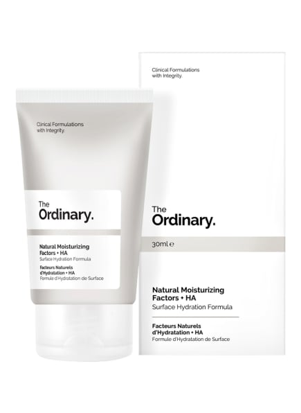 The Ordinary. NATURAL MOISTURIZING FACTORS + HA