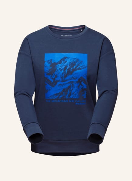 MAMMUT Sweatshirt CORE PANORAMA, Farbe: BLAU (Bild 1)
