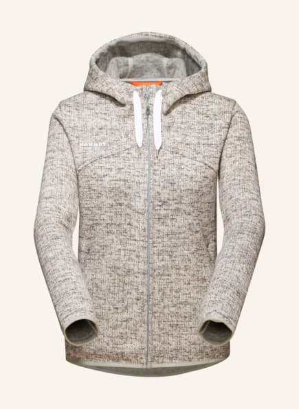 MAMMUT Midlayerjacke CHAMUERA mit Kapuze, Farbe: GRAU (Bild 1)