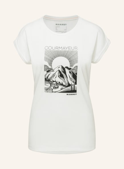 MAMMUT T-Shirt MOUNTAIN COURMAYEUR, Farbe: WEISS (Bild 1)