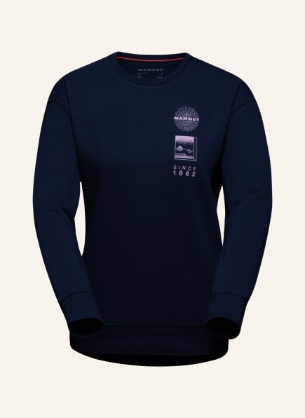 MAMMUT Sweatshirt CORE WINDOW, Farbe: BLAU (Bild 1)