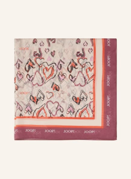 JOOP! Tuch, Farbe: BEIGE/ ROT/ LILA (Bild 1)