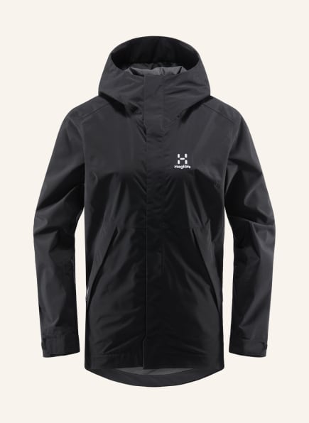 Haglöfs Hardshelljacke TJÄRN, Farbe: SCHWARZ (Bild 1)